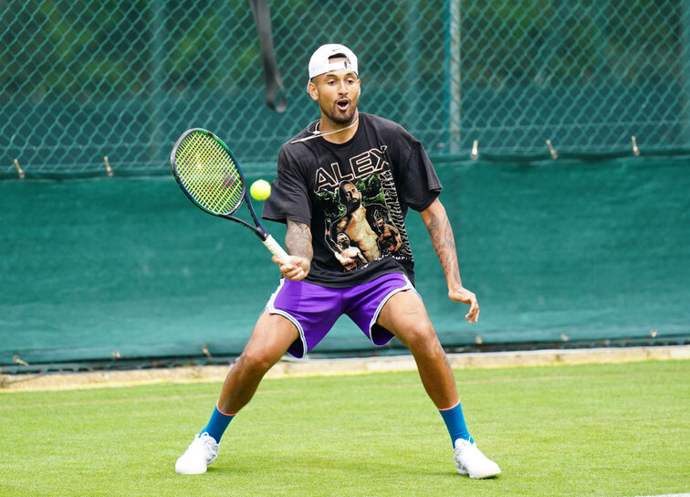 Nick Kyrgios tritt in Wimbledon auch im Doppel an