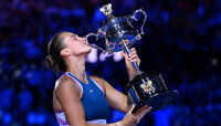 Aryna Sabalenka won her first Grand Slam tournament