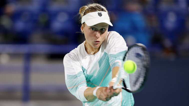 Luidmila Samsova steht gegen Belinda Bencic im Finale. Luidmila Samsova steht gegen Belinda Bencic im Finale.