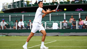 Bernard Tomic bei den Mallorca Championships
