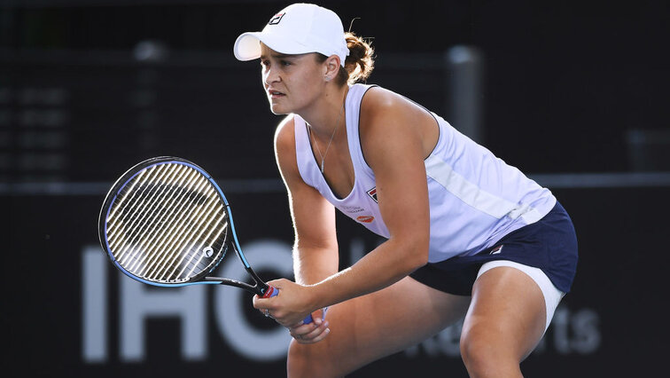 Asleigh Barty lässtdas Tennisjahr auf sich zukommen