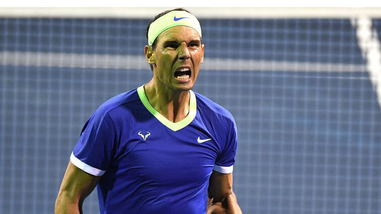 Rafael Nadal had to fight hard against Jack Sock