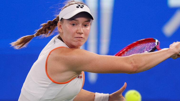 Elena Rybakina darf weiterhin auf eine Teilnahme bei den WTA-Finals hoffen.