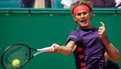 Alexander Zverev am Mittwoch in Monte Carlo