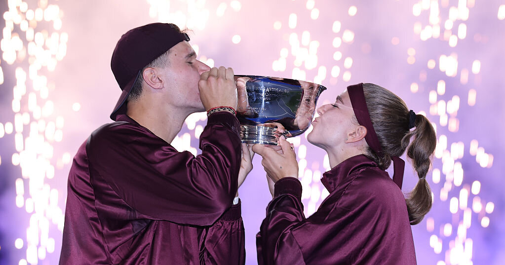 US Open Mixed: Karolina Muchova and Jakub Mensik crowned Grand Slam ...