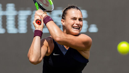 Aryna Sabalenka ist in Berlin souverän gestartet Aryna Sabalenka ist in Berlin souverän gestartet