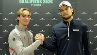 Lukas Neumayer eröffnet in Schwechat gegen Otto Virtanen Lukas Neumayer eröffnet in Schwechat gegen Otto Virtanen