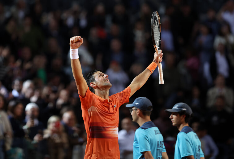 Novak Djokovic hat in Rom den Titel gewinnen können 