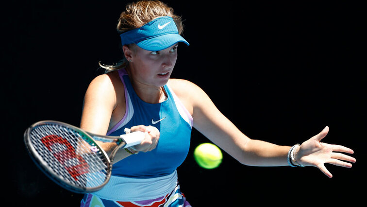Linda Fruhvirtova hat bei den Australian Open 2023 das Achtelfinale erreicht