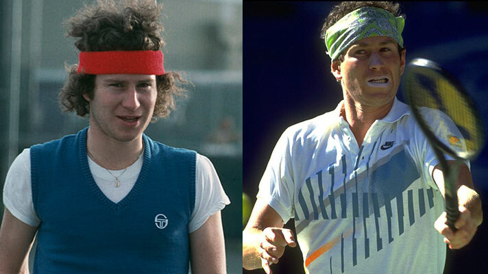 John McEnroe 1980 and 1990