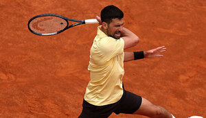 Novak Djokovic zuletzt in Rom