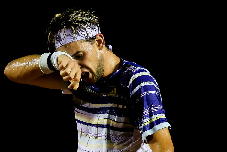 Dominic Thiem enttäuschte bei seinem Antreten in Rio de Janeiro - wohl auch, weil er die Nachwehen der Australian Open noch immer zu spüren hatte