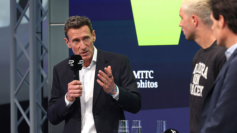 Patrik Kuehnen am Freitag vor den BMW Open 2026