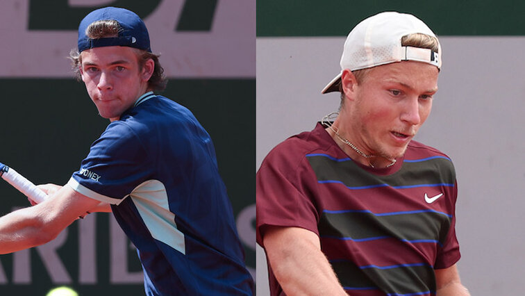 Niels McDonald und Max Schönhaus spielen heute um den Titel in Roland-Garros Niels McDonald und Max Schönhaus spielen heute um den Titel in Roland-Garros