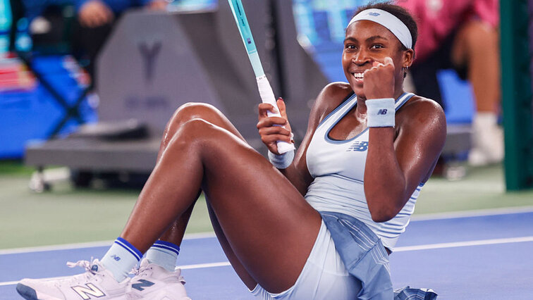 Coco Gauff hat das Turnier in Wuhan gewonnen Coco Gauff hat das Turnier in Wuhan gewonnen