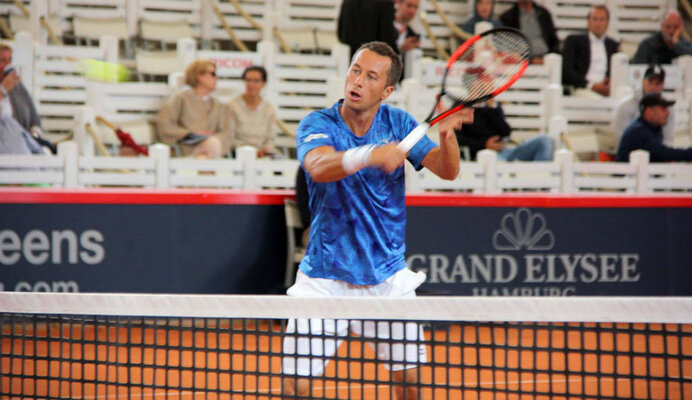 Nun kommt es zum deutschen Halbfinale. Philipp Kohlschreiber biss sich durch und trifft in der Vorschlussrunde auf Mayer.