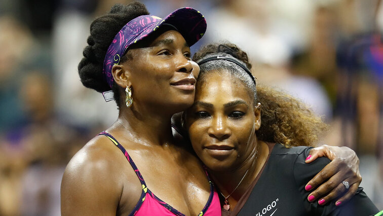 Da passt kein Blatt dazwischen: Venus und Serena Williams