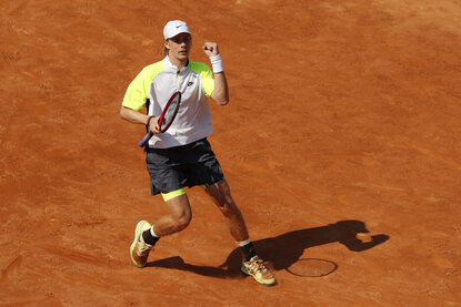 Denis Shapovalov setzt seinen Erfolgslauf auch beim ATP-Masters-1000-Event von Rom fort Denis Shapovalov setzt seinen Erfolgslauf auch beim ATP-Masters-1000-Event von Rom fort