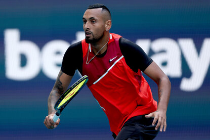 Nick Kyrgios steht im Miami-Achtelfinale Nick Kyrgios steht im Miami-Achtelfinale