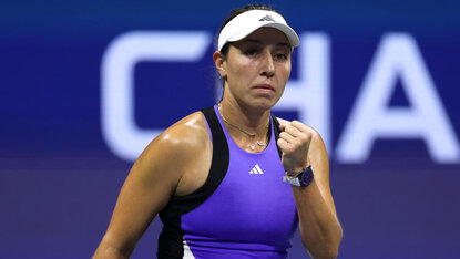 Jessica Pegula ist bei den US Open 2024 nur noch einen Schritt vom ganz großen Wurf entfernt. Getty Images