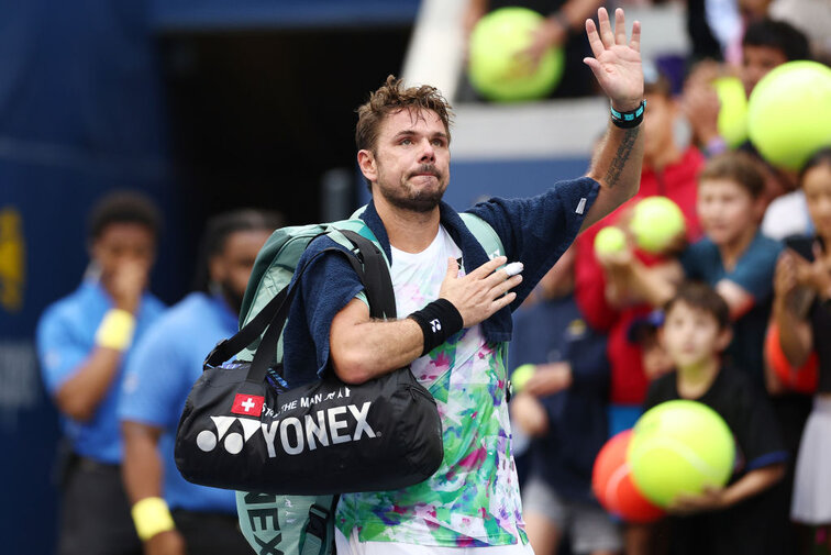 Stan Wawrinka musste sich in Astana Marcos Giron knapp geschlagen geben.