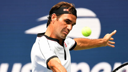 Roger Federer - meisterhaft am Sonntag in New York Roger Federer - meisterhaft am Sonntag in New York