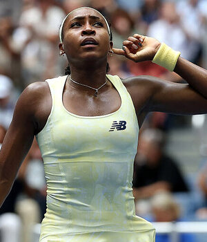 Coco Gauff hat von den Fans in New York bislang einiges zu hören bekommen