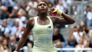 Coco Gauff hat von den Fans in New York bislang einiges zu hören bekommen