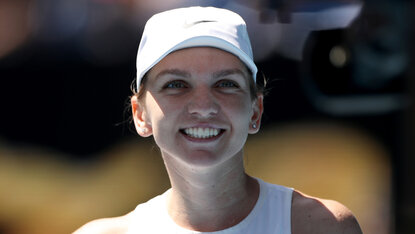 Simona Halep steht unter den letzten Vier in Melbourne Simona Halep steht unter den letzten Vier in Melbourne