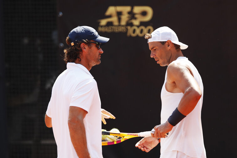 Carlos Moya tells a little anecdote about the minutes before the 2020 French Open final