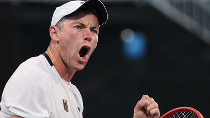 Dominik Koepfer steht in Winston Salem im Achtelfinale Dominik Koepfer steht in Winston Salem im Achtelfinale