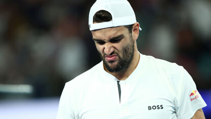 Matteo Berrettini am Freitag in Melbourne