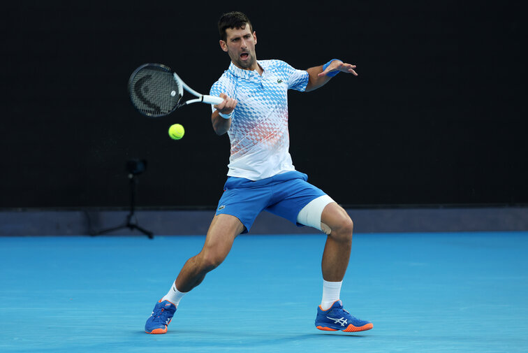 Novak Djokovic steht in beeindruckender Manier im Viertelfinale Novak Djokovic steht in beeindruckender Manier im Viertelfinale