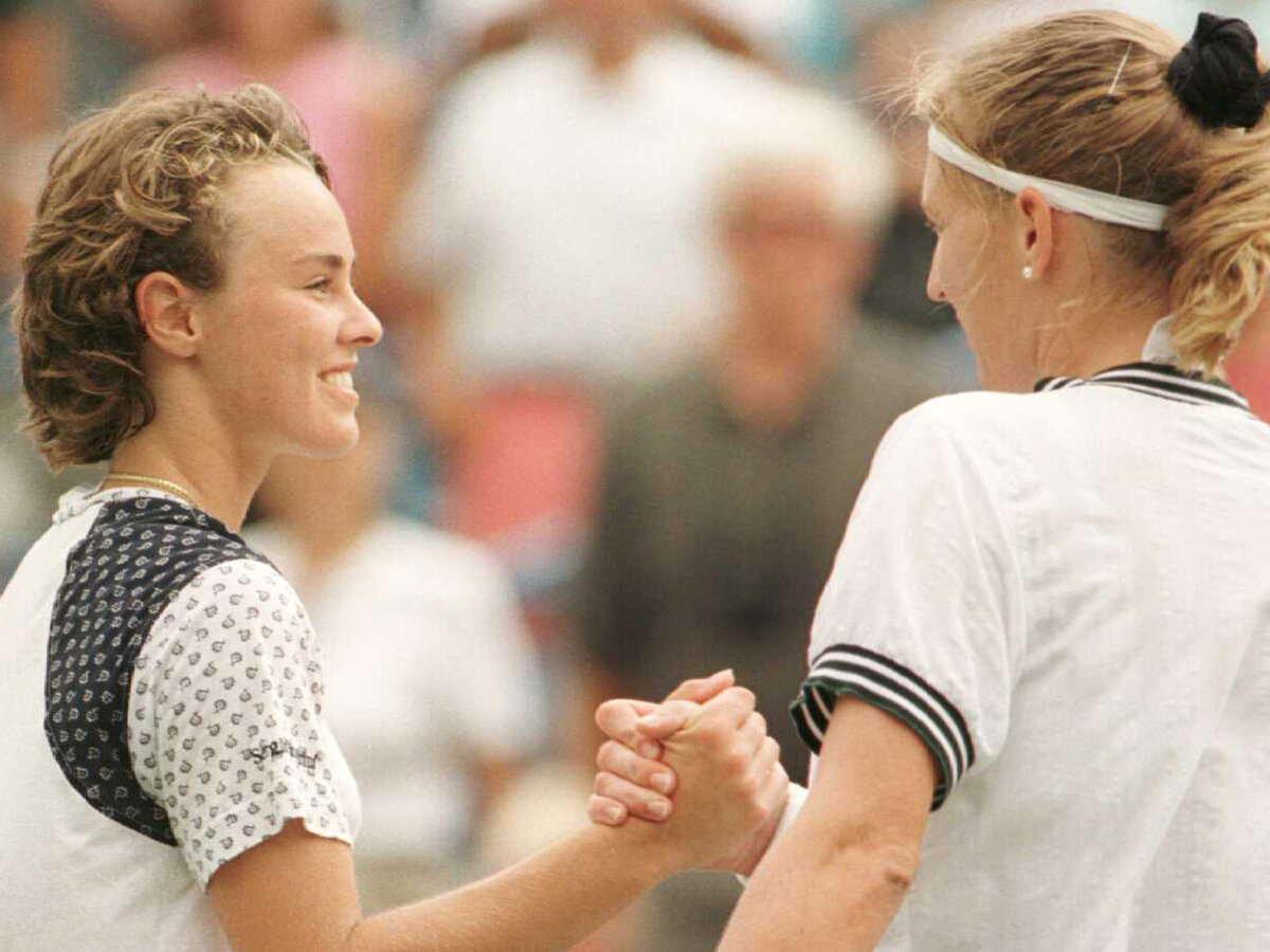 über Hardware Ausgezeichnet steffi graf martina hingis Erfüllen Brot