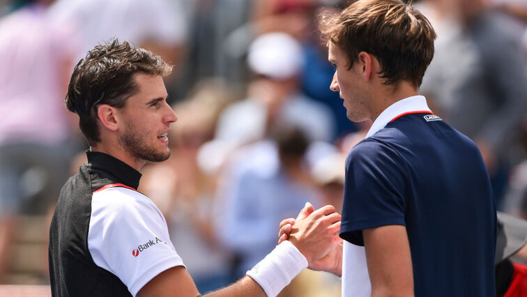 Swap places with consequences? Daniil Medvedev and Dominic Thiem