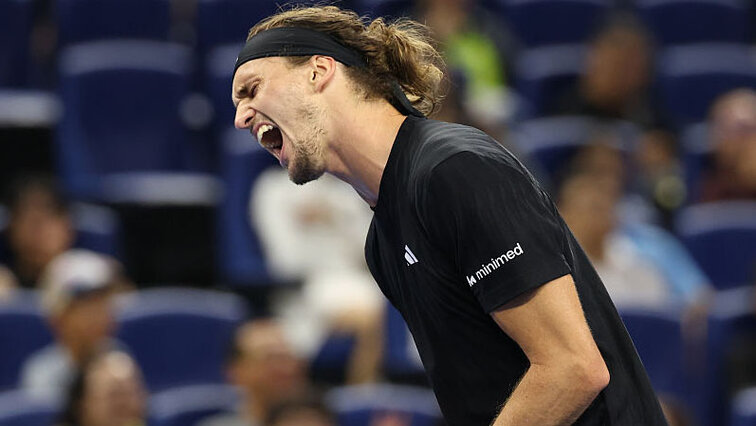 Alexander Zverev - frustriert in Peking Alexander Zverev - frustriert in Peking