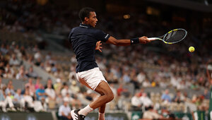 Felix Auger-Aliassime durfte in der Night Session für die Samstagabend-Unterhaltung sorgen.