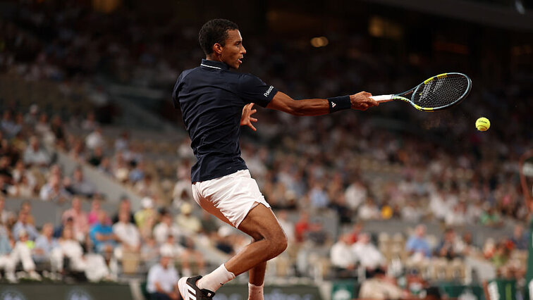 Felix Auger-Aliassime durfte in der Night Session für die Samstagabend-Unterhaltung sorgen. Felix Auger-Aliassime durfte in der Night Session für die Samstagabend-Unterhaltung sorgen.