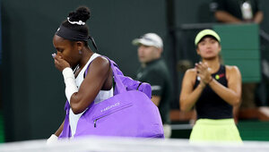Coco Gauff gab in Indian Wells w.o.