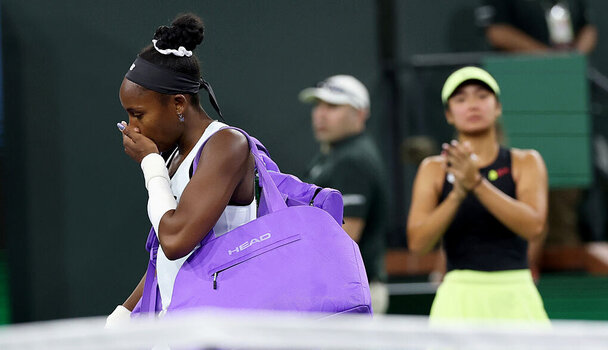Coco Gauff gab in Indian Wells w.o.