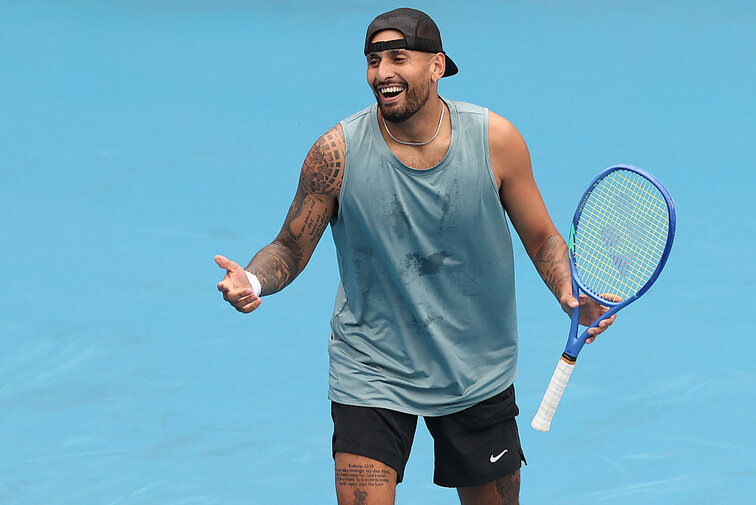 Nick Kyrgios wird in Melbourne auch im Mixed-Doppel angreifen