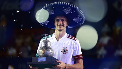 Den Sombrero aus dem Jahr 2021 würde Alexander Zverev auch am kommenden Wochenende wieder nehmen Den Sombrero aus dem Jahr 2021 würde Alexander Zverev auch am kommenden Wochenende wieder nehmen