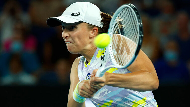 Iga Swiatek hat sich mit Daria Kasatkina nicht lange aufgehalten Iga Swiatek hat sich mit Daria Kasatkina nicht lange aufgehalten