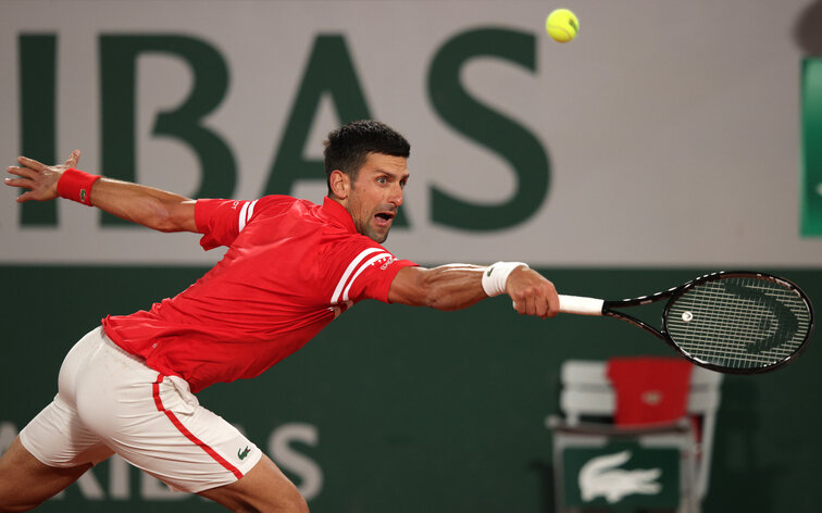 Novak Djokovic has to make do with the second largest court on Thursday