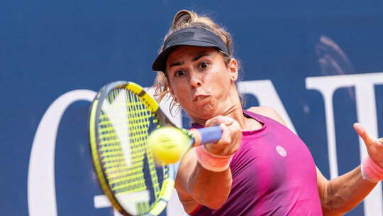 Julia Grabher musste sich im Viertelfinale auf Mallorca geschlagen geben.