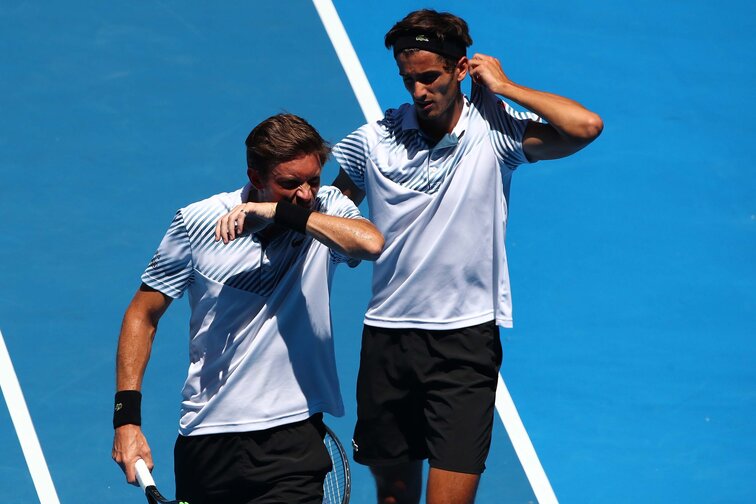 Ein Sieg fehlt noch zum Karriere-Grand-Slam: Nicolas Mahut, Pierre-Hugues Herbert