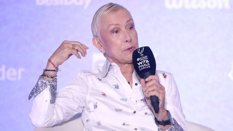 Martina Navratilova sieht bei den Top Drei noch Luft nach oben