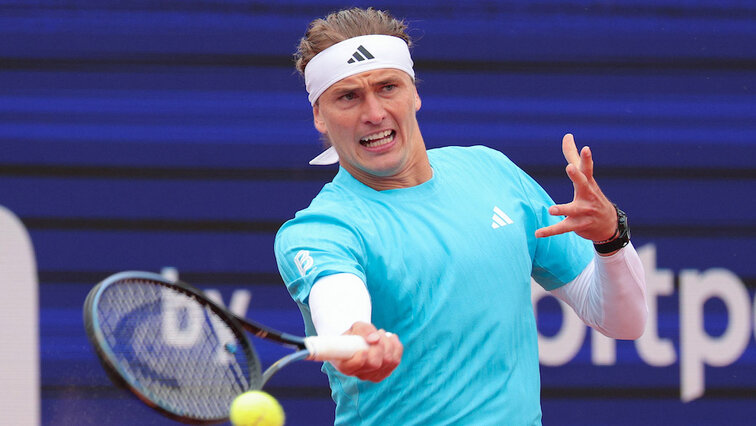 Alexander Zverev am Dienstag in München