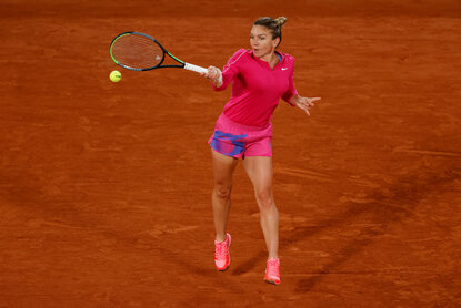 Simona Halep bei den French Open in Paris