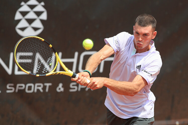 Maximilian Marterer beat Yannick Hanfmann at the start of the final round